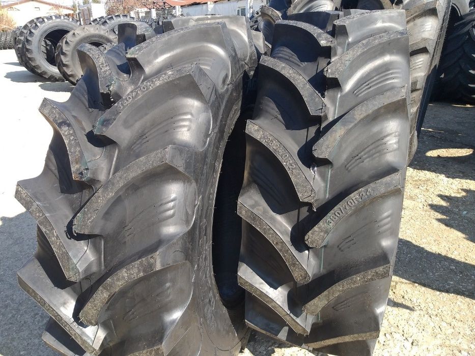 Cauciucuri noi 380/70 R24 Radiale OZKA anvelope tractor fata garantie