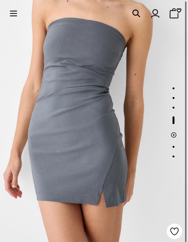 Мини рокля Bershka