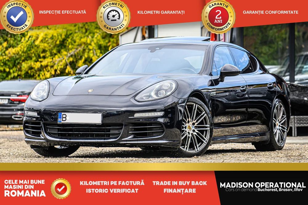 Porsche Panamera Faruri LED PDLS, Trapa, BOSE, Memorii, Blind spot, Camera,