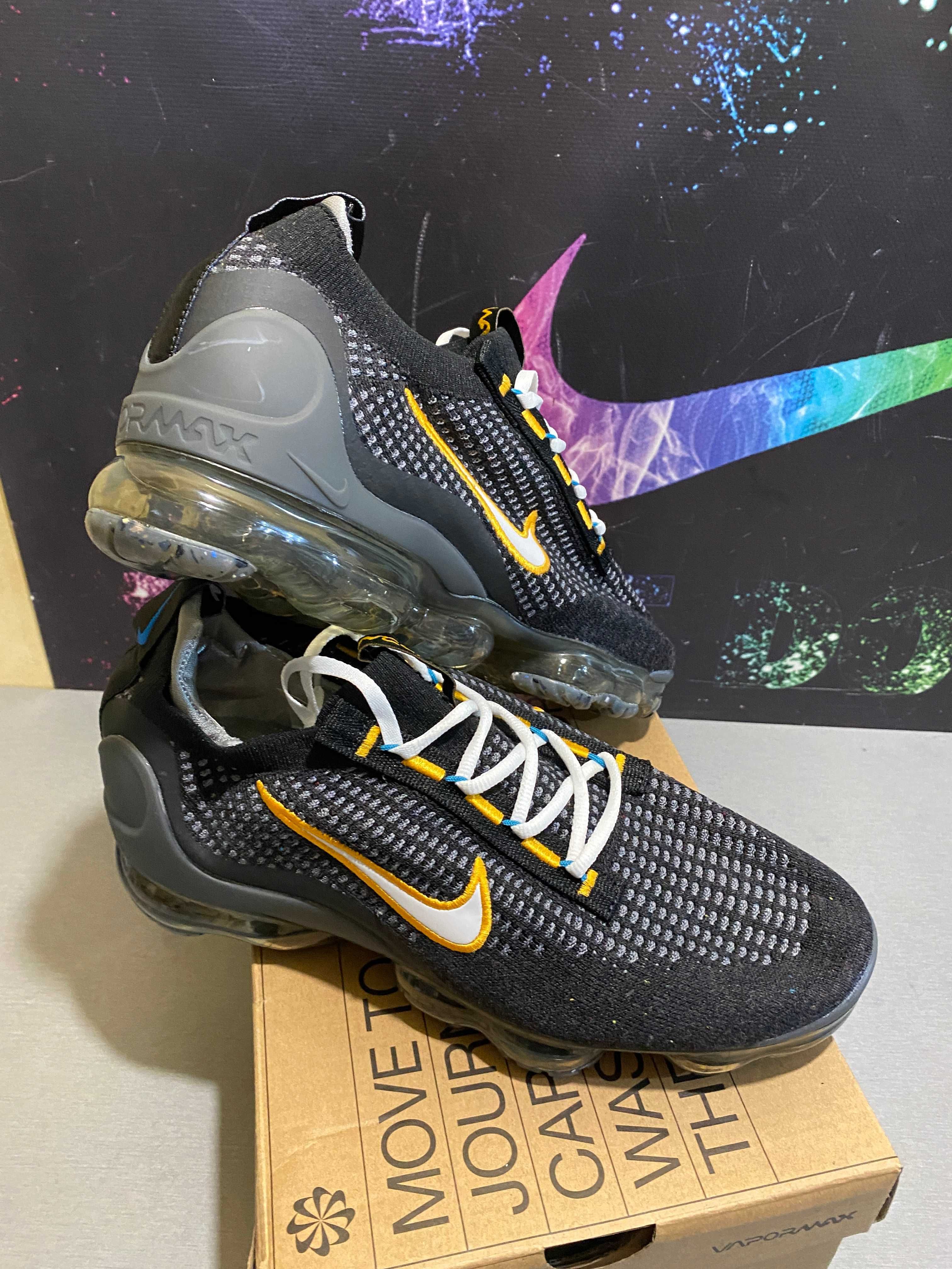 Nike Air Vapormax 2021 All Black gold 42,4344,