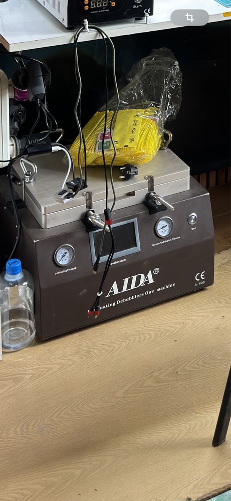 Аппарат для ремонта телефонов, переклеечный аппарат aida