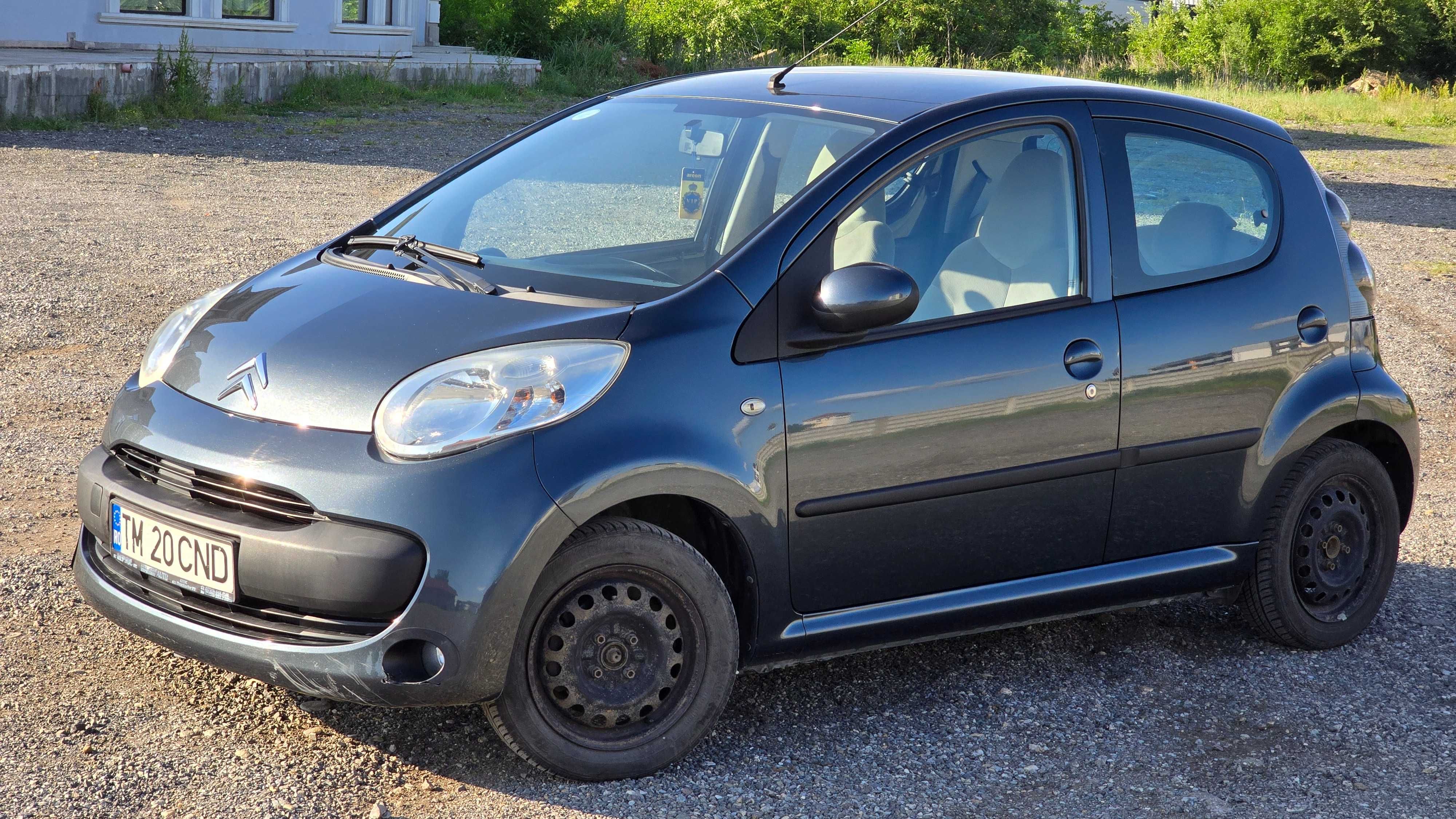 Citroen C1 2008 1.0i benzina, 68 CP, 91.000 km, aer conditionat