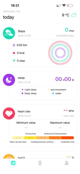 Oukitel V3 Smartwatch | 1.83 IPS, IP68, BT Call, SpO2, HR, notificări