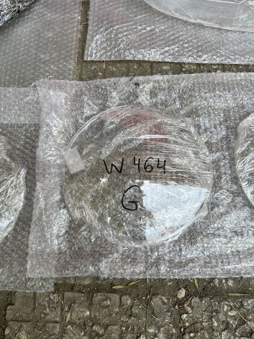 Mercedes W464 Стъкла фар фарове капаци