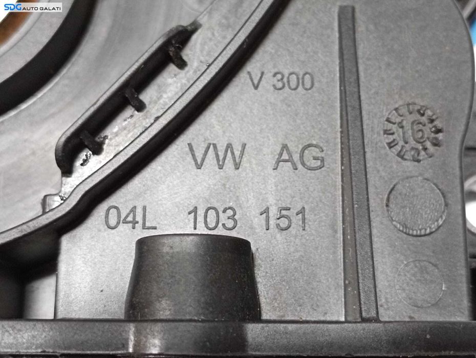 Capac Flansa Simering Vibrochen Arbore Cotit Skoda Rapid 1.6 TDI 2013 - 2022 Cod 04L103151 [M6068]