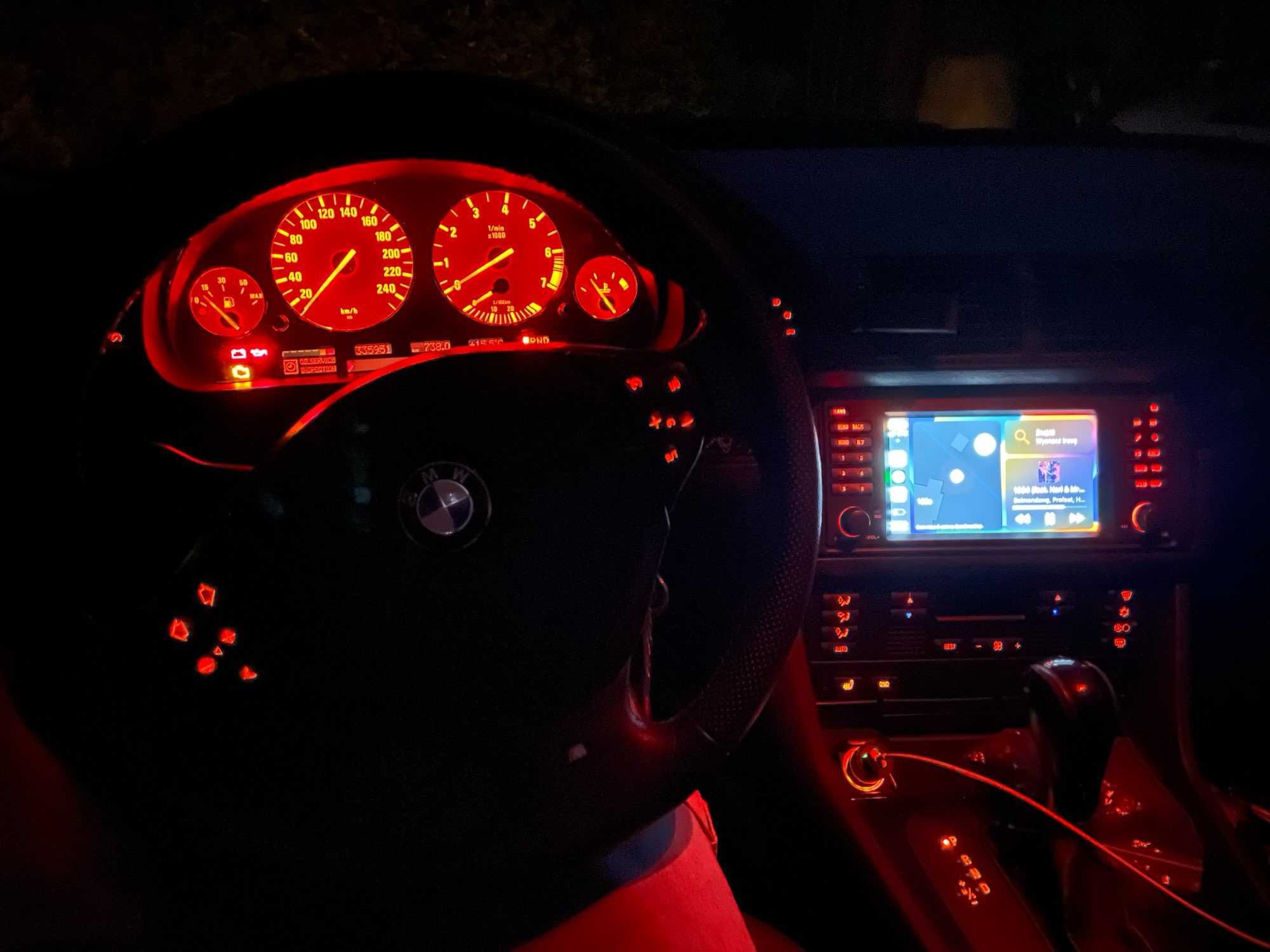 PROMOTIE - Navigatie GPS Android BMW Seria 5 E39 Seria 7 E38 X5 E53