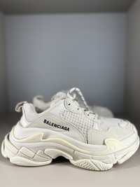 Balenciaga Grey Triple S Sneakers