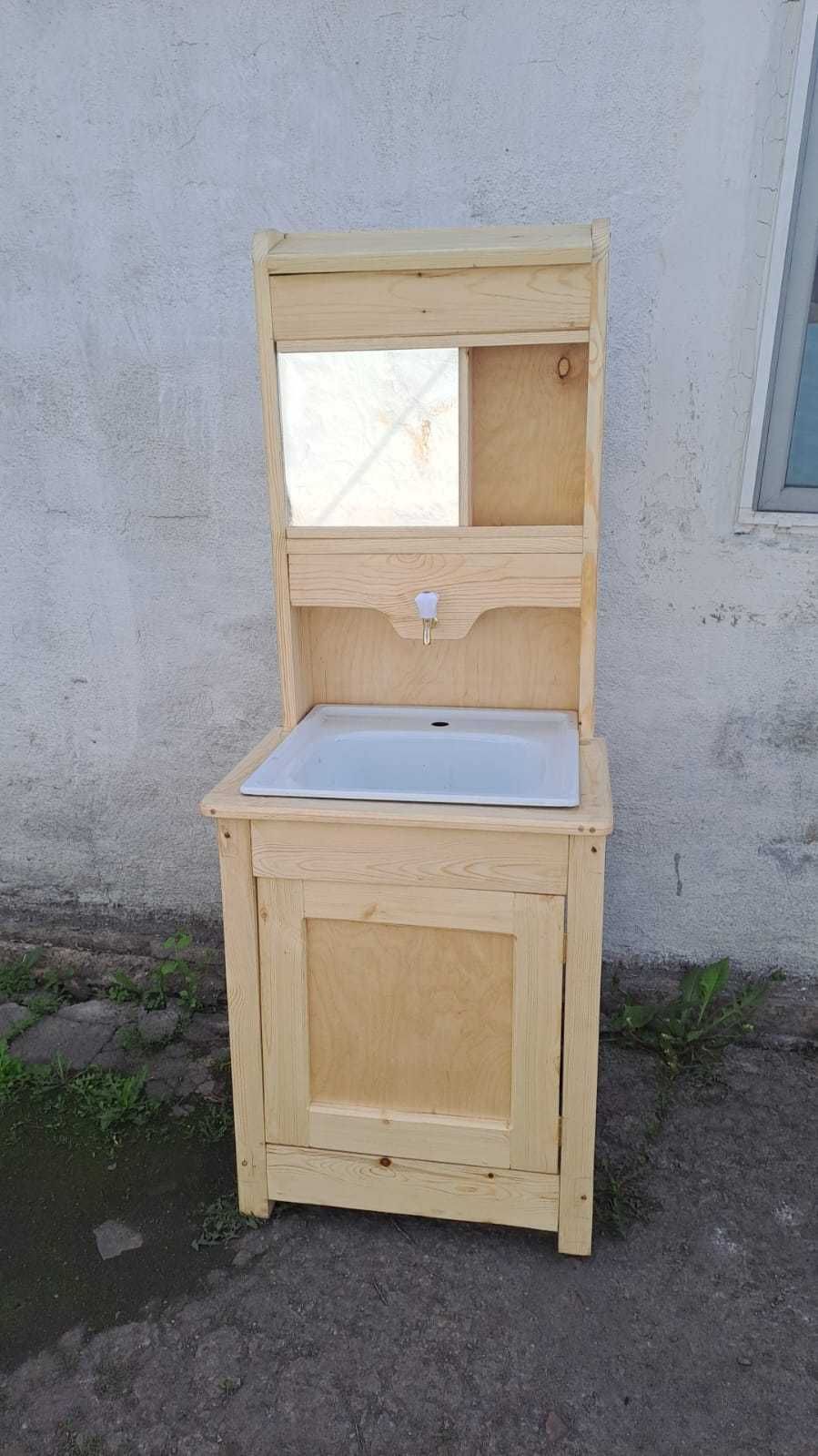 Умывальник деревянный
