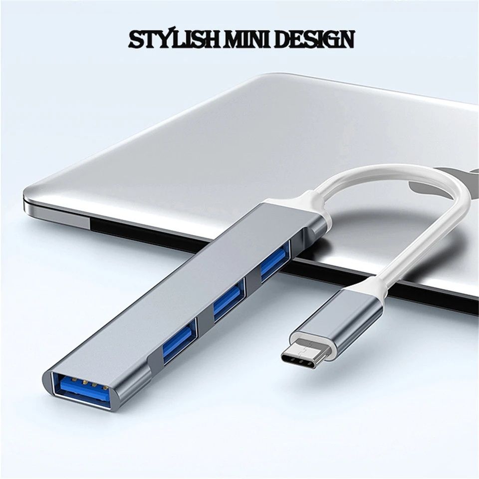Adaptor Tip C USB Multi Port USB Hub Macbook Laptop PC Telefon
