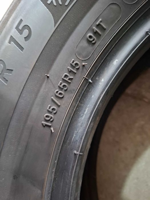 2 Зимни гуми Мишелин 195/65/15 ДОТ23 (безплатно поставяне)