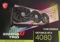 MSI GeForce RTX™ 4080 16GB Gaming X TRIO