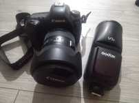 Canon 5d mark iv, godox v1c, obiectiv 24-70