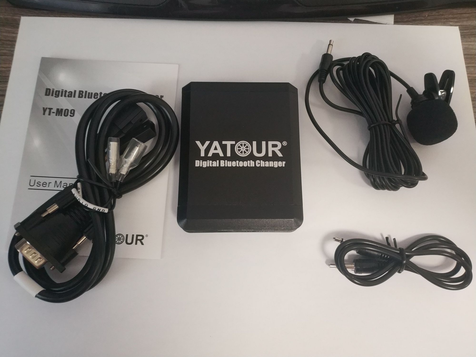 Yatour mt-09 NEW MODEL (USB,aux in,bluetooth hands free + mic)
