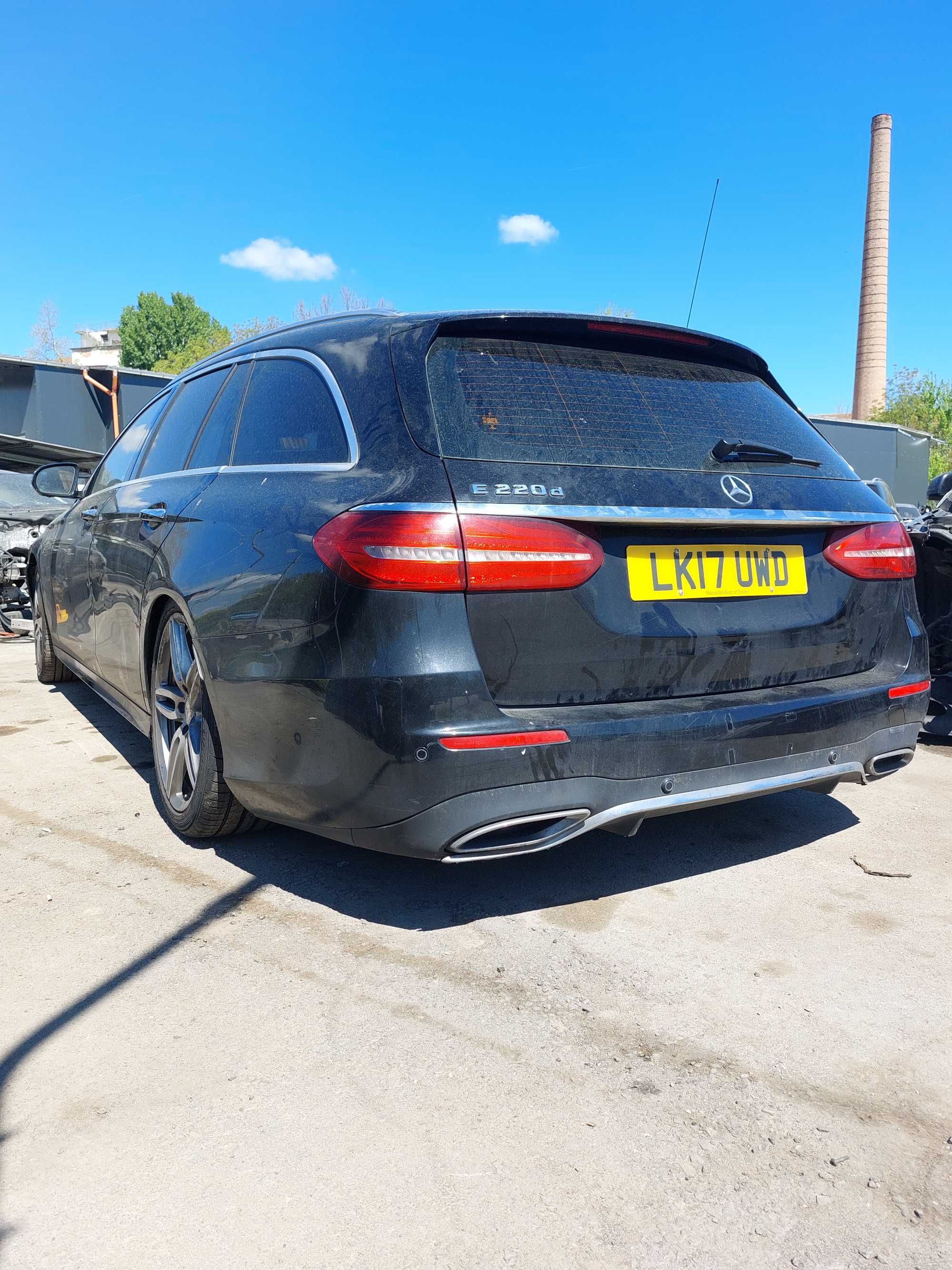 На Части: Mercedes W213 AMG E220d 194 к.с. 2017 MULTIBEAM, BURMESTER
