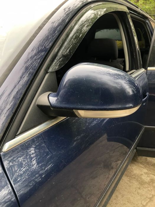Oglinda electrica stanga/dreapta VW Volkswagen Passat B5.5 facelift albastru cu semnalizare