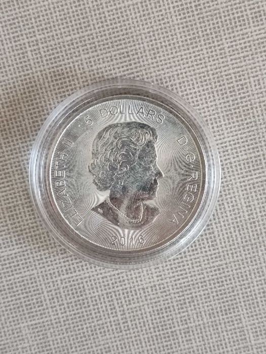 Сребърни монети от 1 тройунция 999 чисто сребро