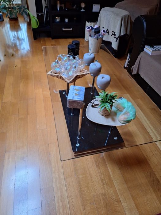 Masuta de cafea din sticla