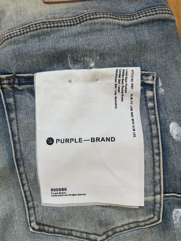 Blugi purple jeans