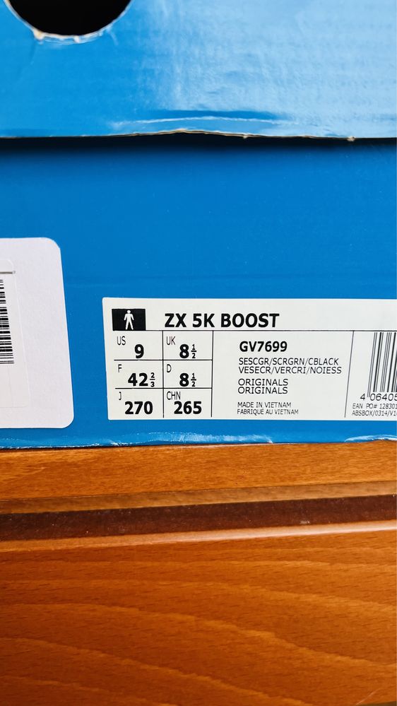 Adidas ZX 5K Boost