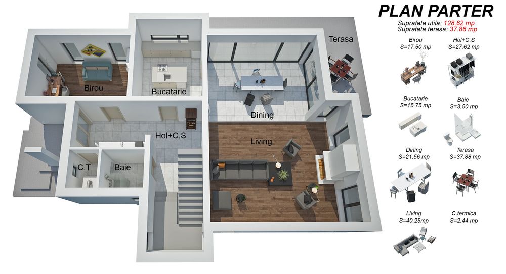 Proiecte case, extinderi, etajari, terase + design