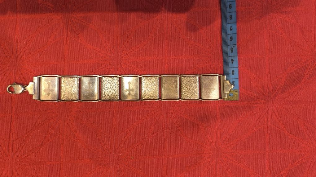 Сребърна гривна 34гр. 925