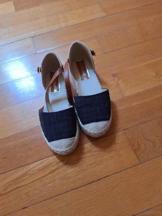 Espadrile/papuci negre 36/37