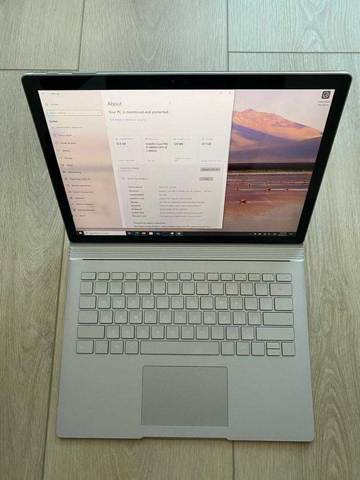 Surface book (1st gen) i7 6600u 16GB 512ssd