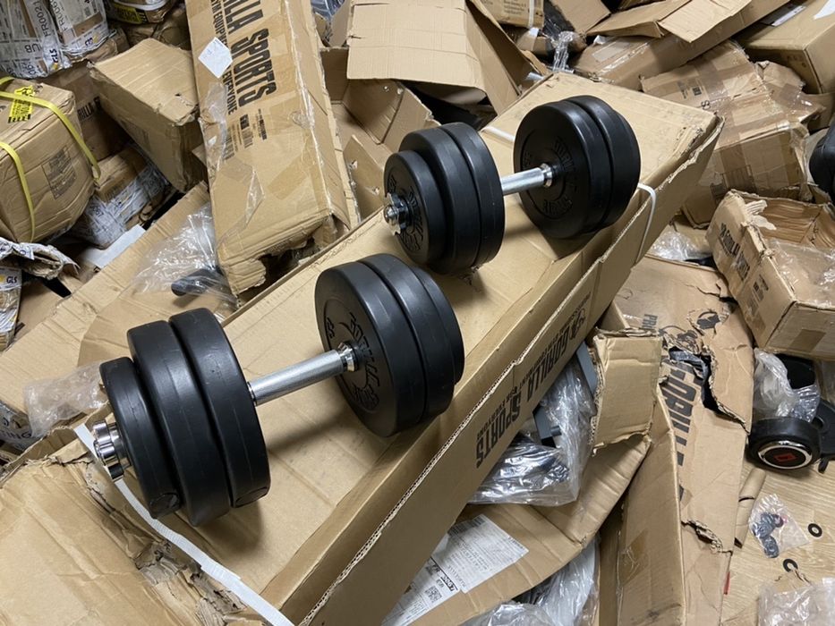 Gantere reglabile noi set 30 kg ambele, 15+15=30 kg made in Germany