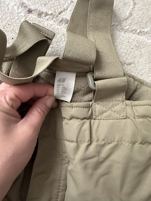 Salopeta/Pantaloni iarna H&M bebe/copii 80cm
