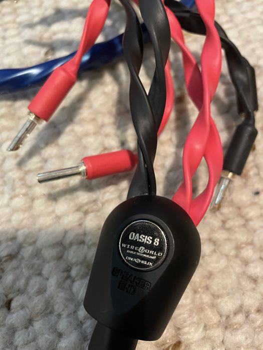 Cablul de boxe Wireworld Oasis 8 Biwire