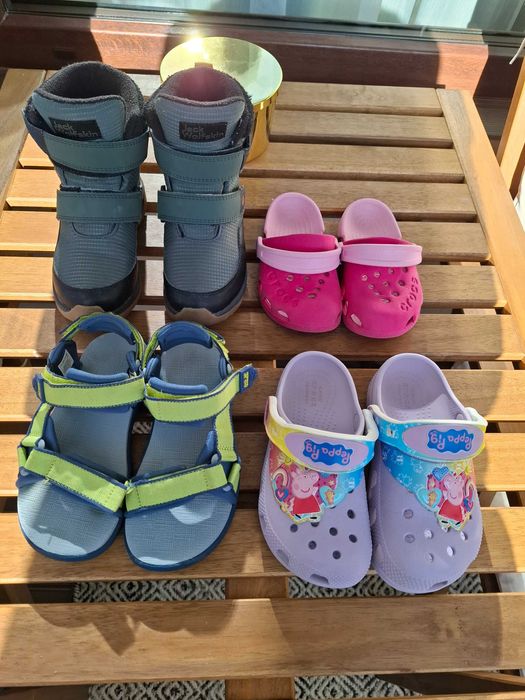 Детски обувки и чехли Jack Woolskin Crocs