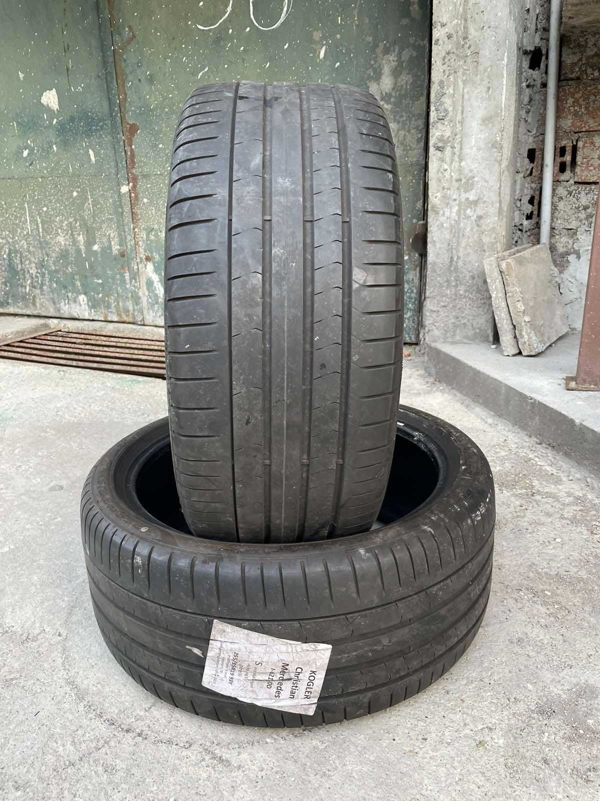 2бр PIRELLI 255/35/19 dot0820 | 5mm