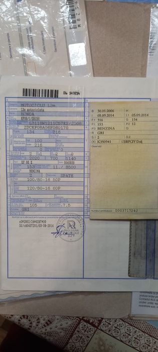 scuter honda an 2006