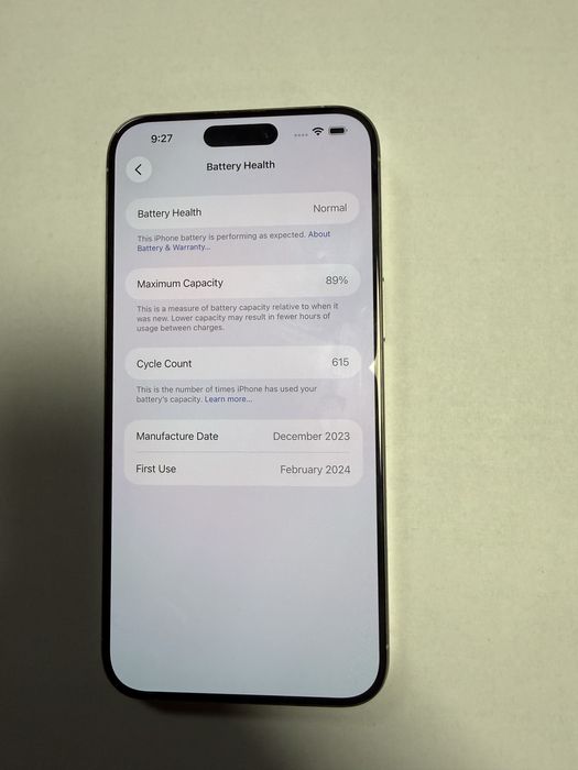 Iphone 15pro max 256gb