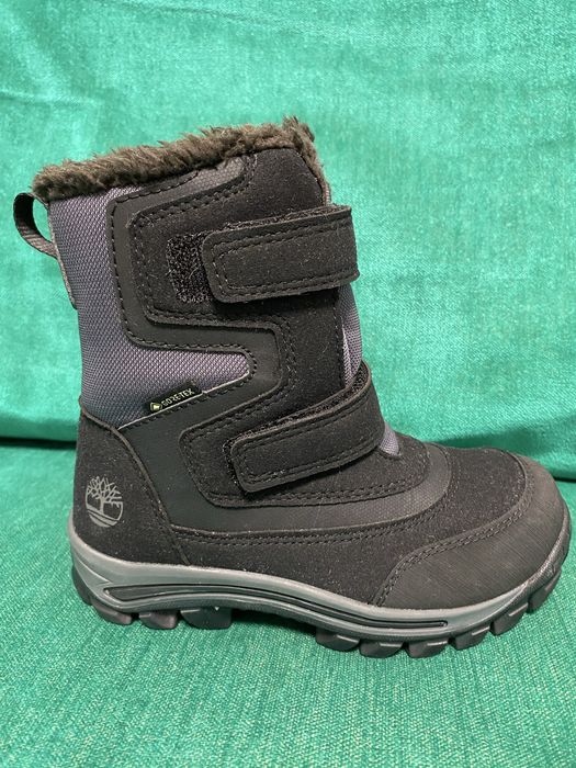 Ghete impermeabile cu velcro Timberlnd Chillberg marimea 28