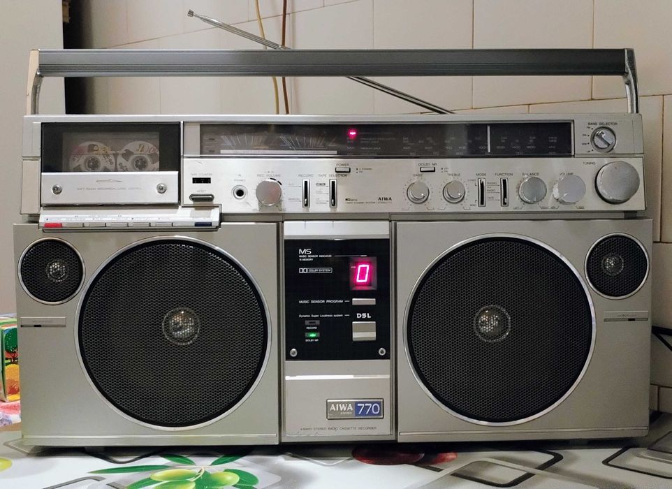 Radio casetofon boombox rar AIWA vintage Japan