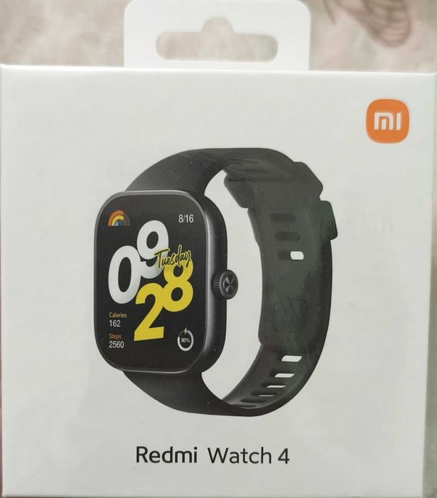 Смарт часовник Xiaomi Redmi Watch 4 - чисто нов, неизползван