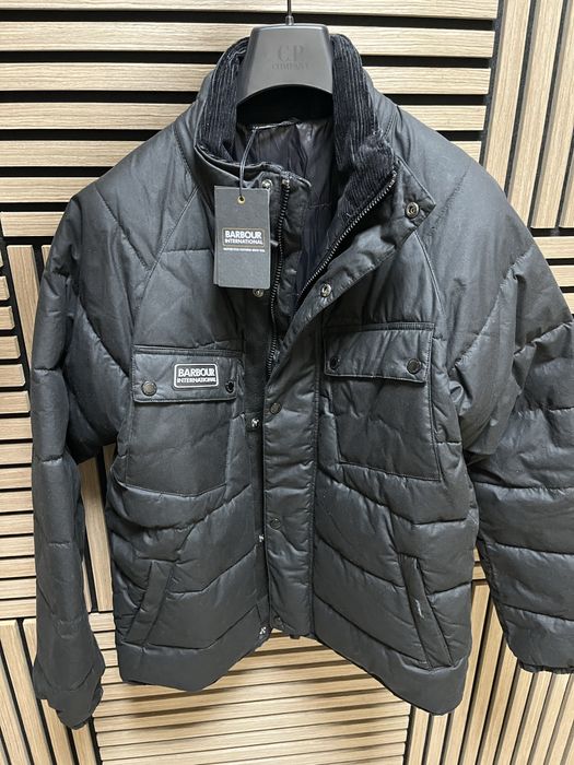 BARBOUR : Hoxton Baffle WAX Jacket Ново зимно яке размер М / Оригинал