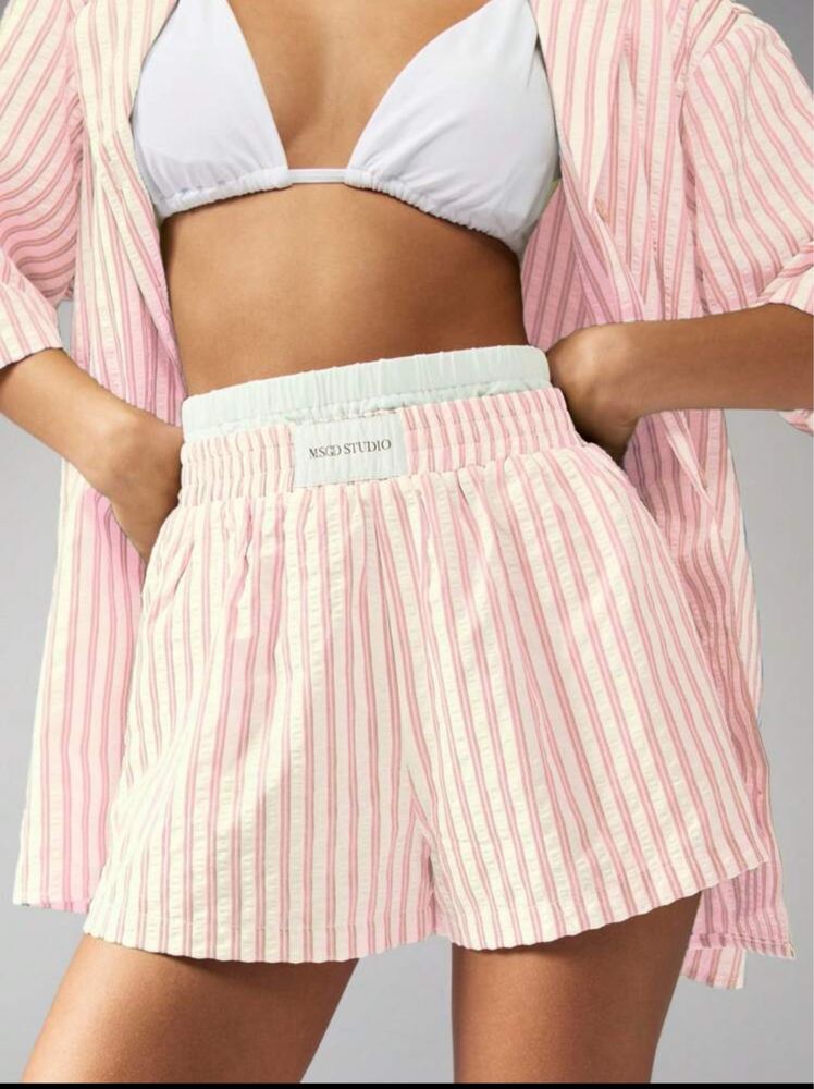 MISSGUIDED розови къси панталонки