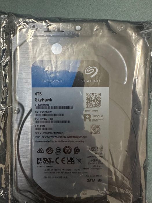 Продается жесткий диск на 4 тб