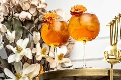 Нови Луксозни кристални Copa de Balon чаши 730 мл – идеални за спритц