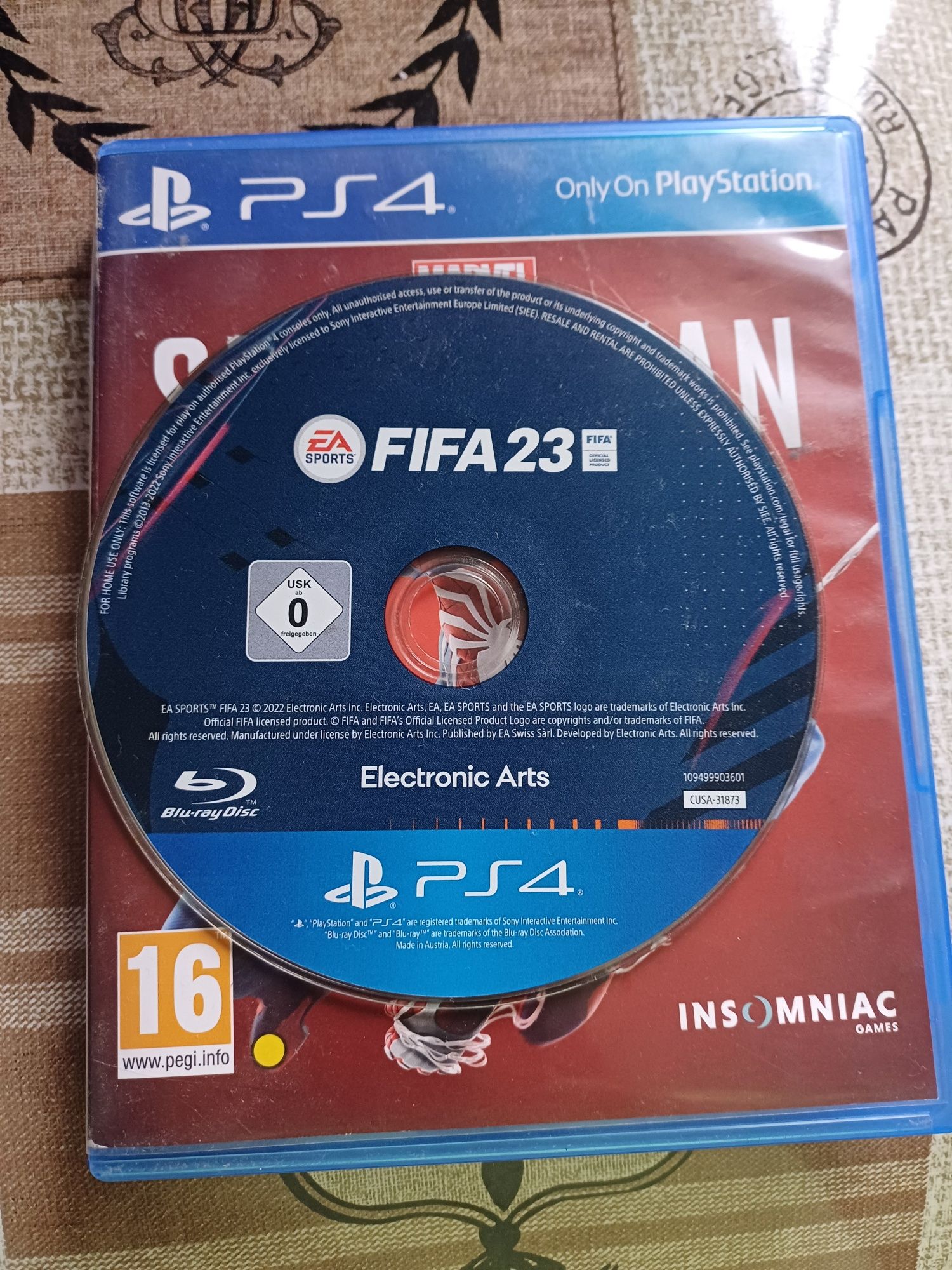 Joc spiderman 1 ps 4