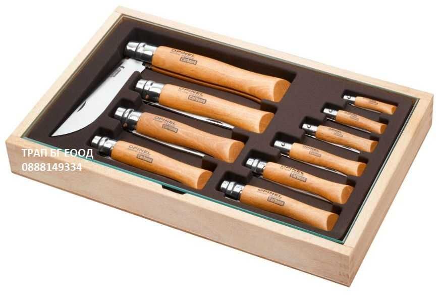 Opinel colection Ножове Опинел Колекция от № 02 до№ 12 INOX Carbon нож