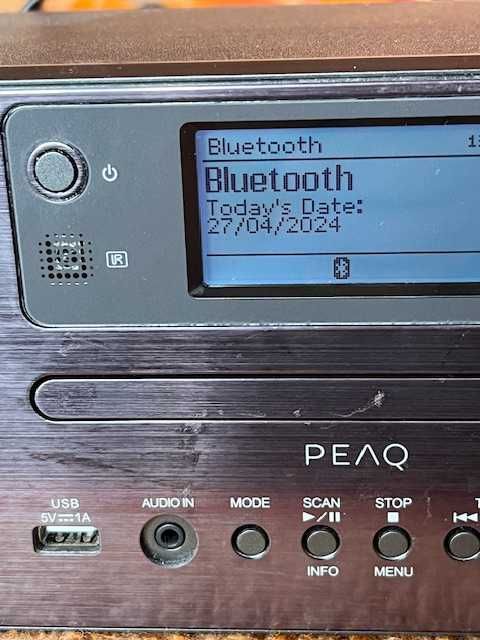 Radio internet Peaq 350 BT-B