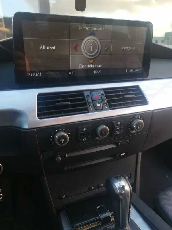 Navigatie de TOP BMW e60/e61 Android 12.3", CarPlay, AndroidAuto, SIM