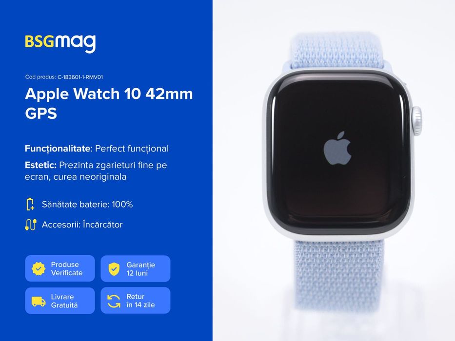 Smartwatch Apple Watch 10 42mm GPS - BSGmag