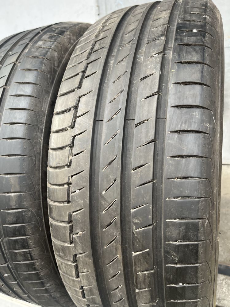 2 бр. летни гуми 225/55/19 Continental DOT 1818 6 mm