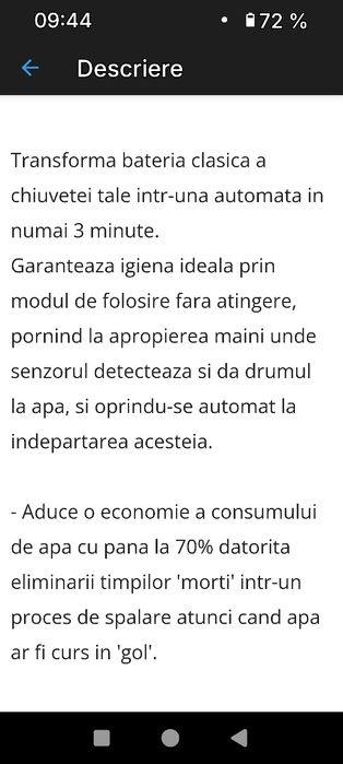 Robinet automat Water saver