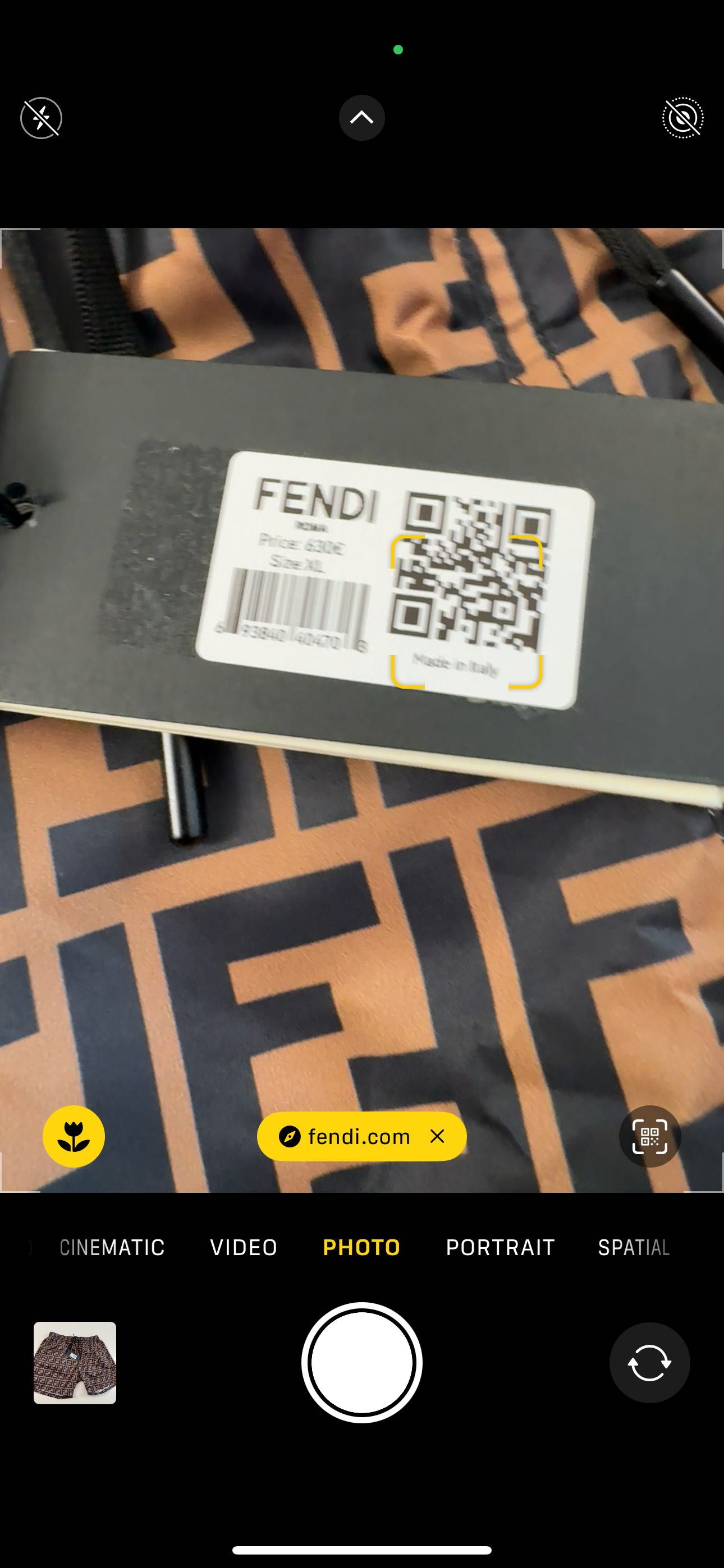 Промо:Fendi-Чисто нови оригинални плажни шорти XЛ размер