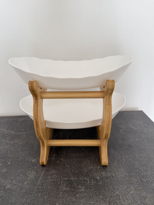 Bol pentru fructe cu 2 etaje